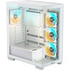 Obudowa GIGABYTE C500 Panoramic Stealth Ice Liczba zamontowanych wentylatorów 4