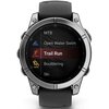 Zegarek sportowy GARMIN Fenix E 47mm Czarno-srebrny Komunikacja ANT+