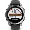 Zegarek sportowy GARMIN Fenix E 47mm Czarno-srebrny Komunikacja Bluetooth