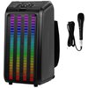 Power audio MUSICMATE MM-SC950 DiscoJam Mikrofon Karaoke Czarny