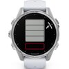 Zegarek sportowy GARMIN Fenix 8 43mm Srebrno-biały Komunikacja WiFi