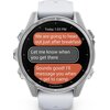 Zegarek sportowy GARMIN Fenix 8 43mm Srebrno-biały Kompatybilna platforma Android