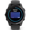 Zegarek sportowy GARMIN Fenix E 47mm Czarno-szary Komunikacja WiFi