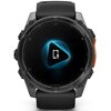 Zegarek sportowy GARMIN Fenix 8 51mm Czarny Wykonanie paska Silikon