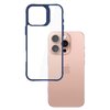 Etui 3MK Satin Armor Case+ do Apple iPhone 16 Pro Przezroczysto-niebieski