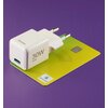 Ładowarka sieciowa HAMA SuperMini 30W PD QC Biały Rodzaj złącza USB-C - 1 szt.
