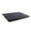 Podstawka chłodząca MODECOM do laptopa 17 cali Silent Fan MC-CF15 Czarny