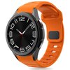 Pasek TECH-PROTECT Silicone Line do Samsung Galaxy Watch 4/5/5 Pro/6/FE Pomarańczowy