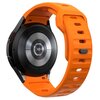 Pasek TECH-PROTECT Silicone Line do Samsung Galaxy Watch 4/5/5 Pro/6/FE Pomarańczowy Materiał TPU