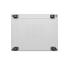 Szafa RACK LANBERG 19" 42U FF01-8042-12SL 800 x 1000 mm, Stojąca Szary Otwierane panele boczne Tak