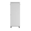 Szafa RACK LANBERG 19" 42U FF01-8042-12SL 800 x 1000 mm, Stojąca Szary Przeszklone drzwi Tak