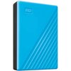 Dysk WD My Passport 6TB HDD Niebieski Typ dysku Zewnętrzny
