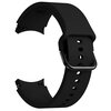 Pasek TECH-PROTECT Silicone do Samsung Galaxy Watch 4/5/5 Pro/6/FE Czarny Materiał TPU