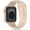 Pasek TECH-PROTECT Silicone do Apple Watch 6/7/8/9/10/SE (40/41/42mm) Jasnobrązowy Materiał TPU