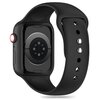 Pasek TECH-PROTECT Silicone do Apple Watch 6/7/8/9/10/SE (40/41/42mm) Czarny Materiał TPU