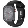 Pasek TECH-PROTECT Silicone do Apple Watch 6/7/8/9/10/SE/Ultra 1/2 (44/45/46/49mm) Czarny