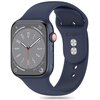 Pasek TECH-PROTECT Silicone do Apple Watch 6/7/8/9/10/SE/Ultra 1/2 (44/45/46/49mm) Granatowy