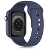Pasek TECH-PROTECT Silicone do Apple Watch 6/7/8/9/10/SE/Ultra 1/2 (44/45/46/49mm) Granatowy Materiał TPU