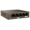 Switch TENDA TEG1105PD Gigabit Ethernet, 5 portów, Funkcja PoE Złącza RJ-45 10/100/1000 Mbps x 5 szt.