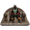 Figurka IRON STUDIOS Star Wars - Boba Fett on Throne Statue Delux Art Scale 1/10