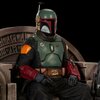 Figurka IRON STUDIOS Star Wars - Boba Fett on Throne Statue Delux Art Scale 1/10 Seria Star Wars