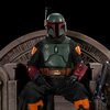 Figurka IRON STUDIOS Star Wars - Boba Fett on Throne Statue Delux Art Scale 1/10 Załączona dokumentacja Instrukcja obsługi w języku polskim