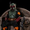 Figurka IRON STUDIOS Star Wars - Boba Fett on Throne Statue Delux Art Scale 1/10 Załączona dokumentacja Instrukcja obsługi w języku polskim