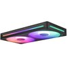Wentylator NZXT F240 RGB Core PWM Czarny Podświetlenie RGB