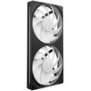 Wentylator NZXT F280 RGB Core Czarny Wymiary (WxSxG) [mm] 26 x 140 x 280