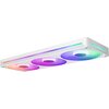 Wentylator NZXT F360 RGB Core PWM Biały Regulator obrotów Tak