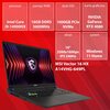 Laptop MSI Vector 16 HX A14VHG-649PL 16" IPS 240Hz i9-14900HX 16GB RAM 1TB SSD GeForce RTX4080 DLSS 3 Windows 11 Home, Funkcje AI Pamięć karty graficznej 12 GB