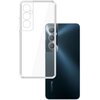 Przezroczyste etui 3MK Clear Case do telefonu Realme C65 jest pokazane obok telefonu z trzema widocznymi aparatami na tylnej obudowie. Na telefonie widnieje napis "realme".