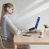 Podstawka pod laptopa TECH-PROTECT ULS100 Srebrny Funkcje dodatkowe Antypoślizgowy spód