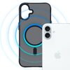 Etui 3MK Smoke Guardx MagCase do Apple iPhone 16 Czarny transparentny Dominujący kolor Czarny transparentny