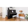 Ławka fortepianowa MUSICMATE MM-K15 Virtuoso Biały Kolor Biały