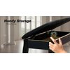 Ławka fortepianowa MUSICMATE MM-K15 Virtuoso Czarny Głębokość [cm] 30