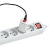 Listwa HAMA Standard 6GN (1.5 m) Biały Liczba gniazd [szt] 6