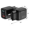 Ładowarka sieciowa XBLITZ XC1 35W GaN3 Rodzaj złącza USB - 1 szt.