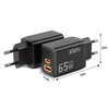 Ładowarka sieciowa XBLITZ XC2 65W GaN3 Wysokość [mm] 92