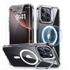 Etui ESR Classic Hybrid Kickstand HaloLock MagSafe + Tempered Glass do Apple iPhone 16 Pro Przezroczysty