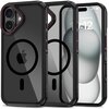 Etui TECH-PROTECT MagHybrid MagSafe do Apple iPhone 16 Czarno-czerwony