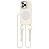 Etui TECH-PROTECT MagNecklace MagSafe do Apple iPhone 16 Pro Max Kremowy