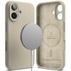 Etui RINGKE Silicone Magnetic MagSafe do Apple iPhone 16 Beżowy Model telefonu iPhone 16