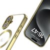 Etui TECH-PROTECT MagFlex MagSafe do Apple iPhone 16 Przezroczysto-złoty (satynowy) Seria telefonu iPhone