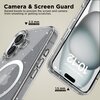 Etui TECH-PROTECT Flexair Hybrid MagSafe do Apple iPhone 16 Przezroczysto-brokatowy Model telefonu iPhone 16