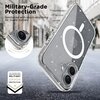 Etui TECH-PROTECT Flexair Hybrid MagSafe do Apple iPhone 16 Przezroczysto-brokatowy Marka telefonu Apple