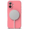 Etui RINGKE Silicone Magnetic MagSafe do Apple iPhone 16 Różowy Seria telefonu iPhone
