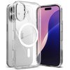 Etui RINGKE Fusion Magnetic MagSafe do Apple iPhone 16 Przezroczysty Seria telefonu iPhone
