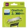 Ostrza golarki PHILIPS OneBlade QP624/50 (4 szt.) Dodatkowe informacje Dopasowują się do zmieniającego się kształtu golonej powierzchni