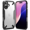 Etui RINGKE Fusion X do Apple iPhone 16 Czarno-przezroczysty